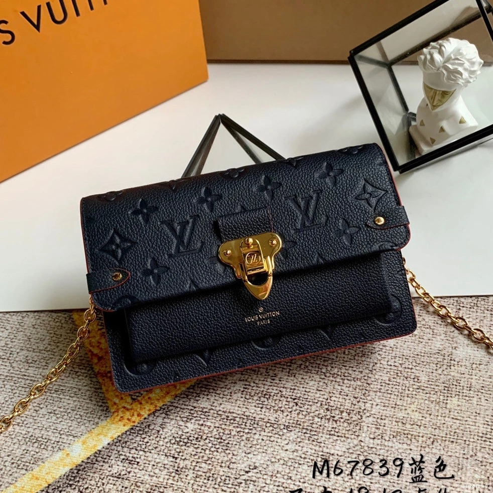 WIS VUITTON LOUIS WALLET VAVIN CHAIN 1031